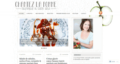 Desktop Screenshot of chantezlapomme.com